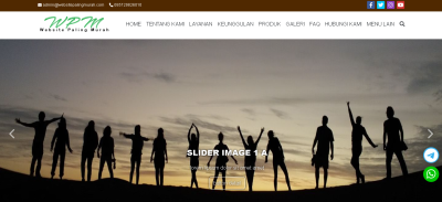 Website Company Profile Cokelat
